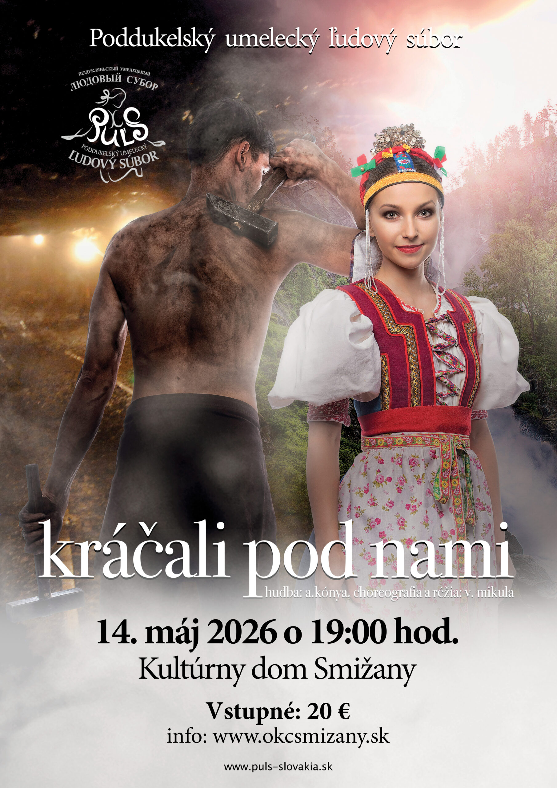 Kráčali pod nami plagát Smižany