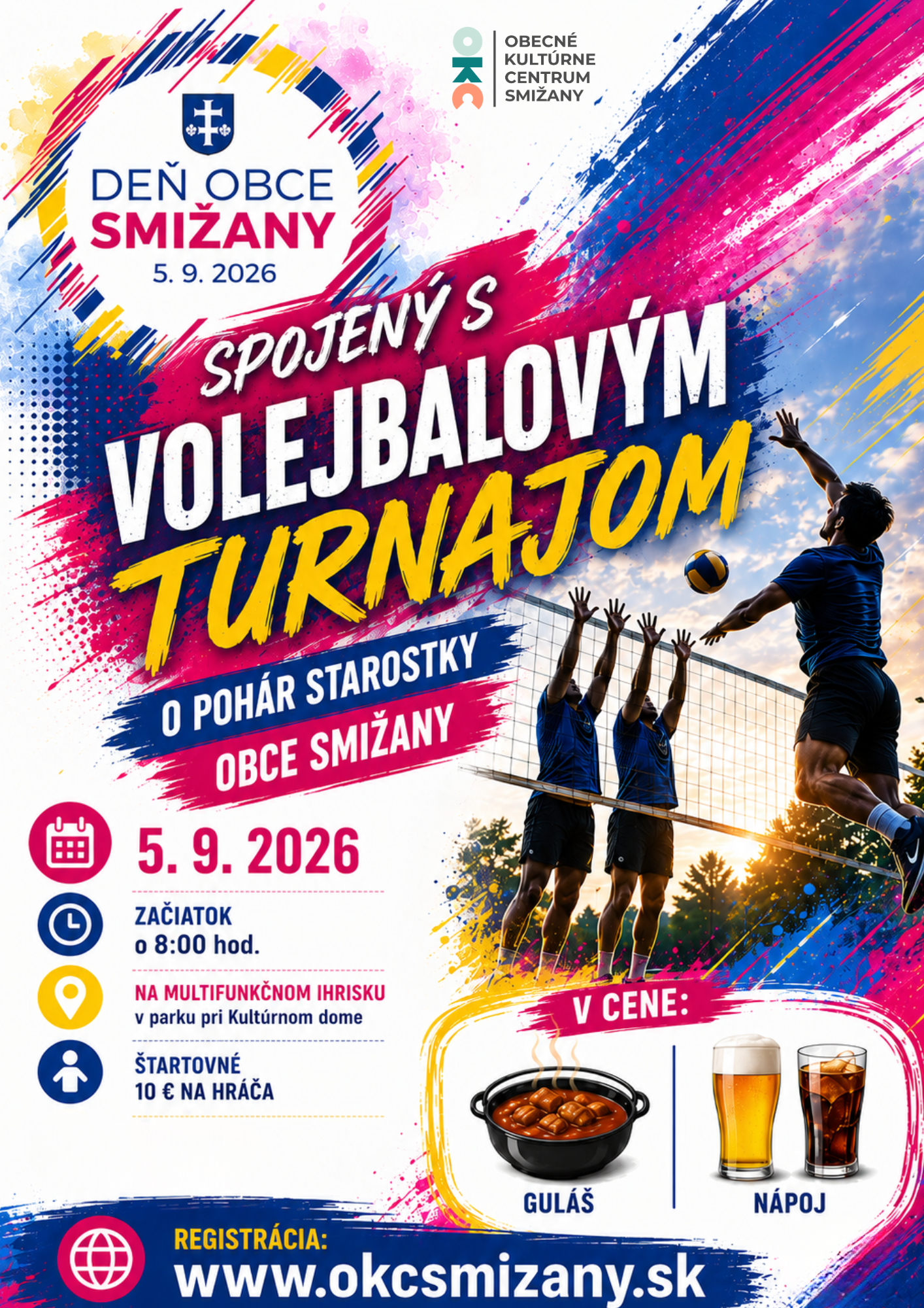 Volejbalový turnaj Smižany 2025
