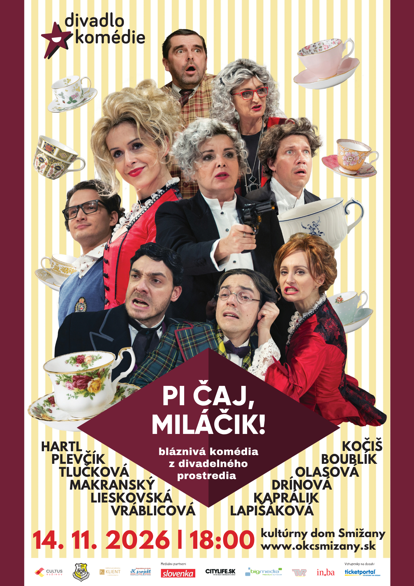 pi čaj miláčik plagát